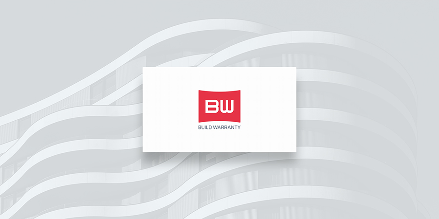 BW monogram corporate logo design mockup